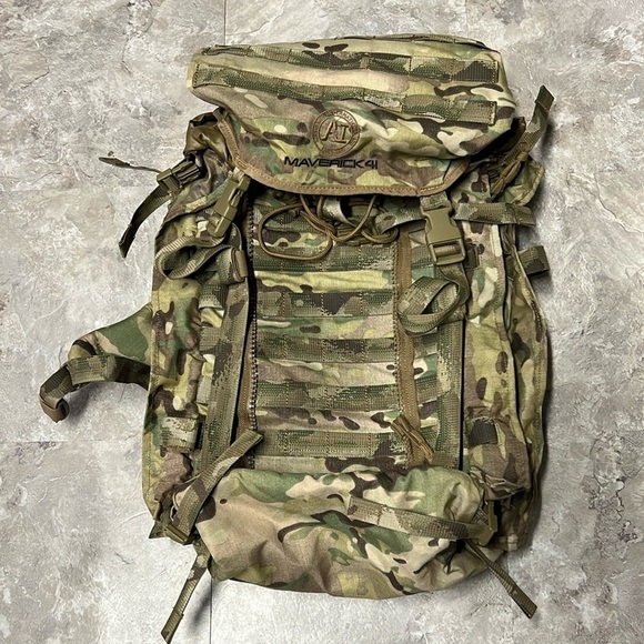 ACCURACY INTERNATIONAL AI-40L MAVERICK 41 BACKPACK MULTICAM GREEN TAN CAMOUFLAGE - Picture 1 of 7